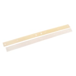 Clarke® Vantage 14 Scrubber Replacement Front And Rear Squeegee Blade Kit, 1" x 14" x 1", White
