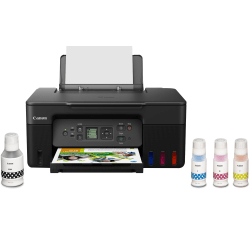 Canon® PIXMA™ G3270 MegaTank Wireless Inkjet All-In-One Color Printer, Black