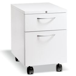 HON® Flagship 15"W Mobile Pedestal, Designer White