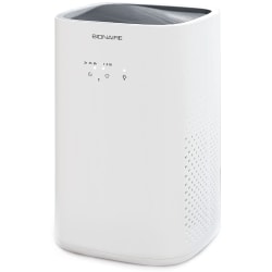Bionaire 360 True HEPA 3-Stage Filtration Air Purifier With Timer And Nightlight, 155 Sq. Ft. Coverage, 8-1/4" x 12-3/4"