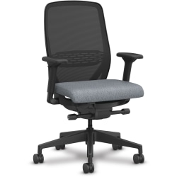 HON® Nucleus Ergonomic Mesh-Back Work Chair, Basalt/Black