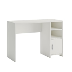 Sauder® Beginnings 41"W Basic Computer Desk, Soft White