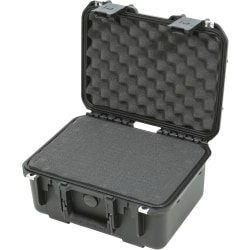 SKB Cases iSeries Protective Case With Foam, 13" x 9-1/2" x 6-1/2", Black