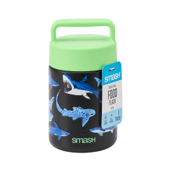 Smash Handled Food Flask, 13 Oz, Shark