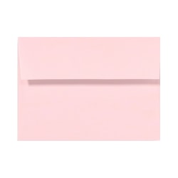 LUX Invitation Envelopes, A6, Peel & Press Closure, Candy Pink, Pack Of 50