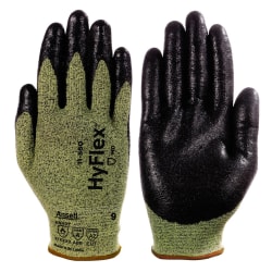 Ansell HyFlex Nylon Cut-Resistant Gloves, Size 10 XL, Sandy