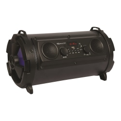 IQ Sound IQ-1525BT Portable Bluetooth Speaker System - 16 W RMS - Black - 100 Hz to 20 kHz - Battery Rechargeable - USB