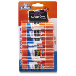 Elmer's® Washable Disappearing Purple School Glue Sticks, 0.21 Oz., Pack Of 6
