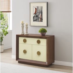 Coast to Coast Shelburne 39-1/2"W Transitional Cabinet With 2 Doors, Brown