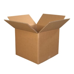 Partners Brand Triple Wall Boxes, 16" x 16" x 16", Kraft, Bundle Of 5 Boxes