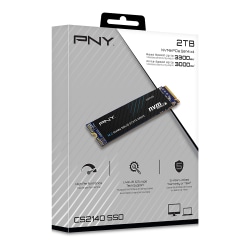PNY® CS2140 M.2 NVMe Gen4 x4 Internal Solid State Drive, 2TB