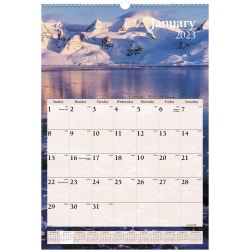 AT-A-GLANCE Scenic 2023 RY Wall Calendar, Large, 15 1/2" x 22 3/4"