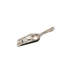 American Metalcraft Stainless-Steel Ice Scoop, 1/2 Cup, Silver