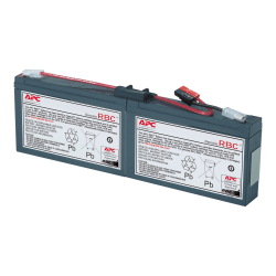 APC Replacement Battery Cartridge #18 - UPS battery - 1 x battery - lead acid - black - for P/N: AP1250RM, PS450, SC1500, SC250RM1U, SC250RMI1U, SC450R1X542, SC450RM1U, SC450RMI1U