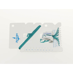 Medline Sterile X-Ray Detectable Neuro Sponges, 1/2" x 1/2", Case Of 20