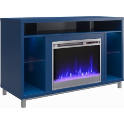 Ameriwood™ Home Lumina 48" Fireplace TV Stand, Navy