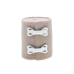 Medline Soft-Wrap Sterile Elastic Bandages, 2" x 5 Yd., Tan, Pack Of 20