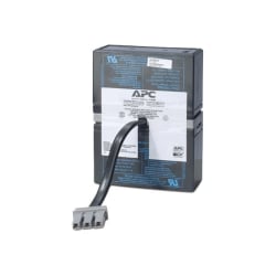 APC Replacement Battery Cartridge #33 - UPS battery - 1 x battery - lead acid - charcoal - for P/N: BR1100CI, BR1100CI-IN, BR650CI, BR650CI-RS, BT1500, BT1500BP, SC1000ICH, SN1000