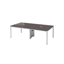 Boss Office Products Simple System Rectangular Conference Table, 29-1/2"H x 95"W x 47"D, Driftwood