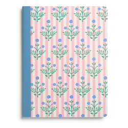 Eccolo CompBook, 7-1/2" x 9-3/4", 1 Subject, College Rule, 80 Sheets, Multicolor