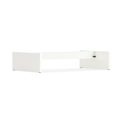 HON Mod Slab Base, For 72" Conference Table Top, 28"H x 37-1/2"W x 23-5/16"D, Simply White