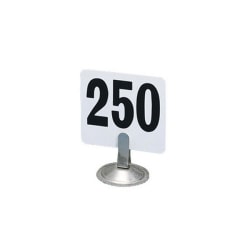 American Metalcraft Stainless-Steel Flat-Clip Card Holder, 2-1/2", Silver