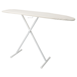 Hospitality 1 Source Ironing Boards, Basic, 36"H x 14"W x 53"D, Light Khaki Cover/White Frame, Pack Of 4 Boards