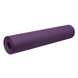 Tru-Ray Construction Paper Art Roll, Heavyweight, 36" x 500', Purple, 1 Roll