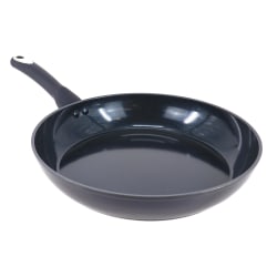 Oster Hawke Aluminum Ceramic Nonstick Frying Pan, 12", Dark Blue