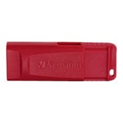 Verbatim Store'n'Go USB Flash Drive, 128GB, Red