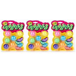 Crayola Globbles Squish Toy, Assorted Colors, 6 Toys Per Pack, Set Of 3 Packs