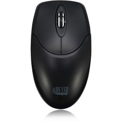 Adesso Antimicrobial Wireless Desktop Mouse - Optical - Wireless - 30 ft - Radio Frequency - 2.40 GHz - IMOUSEM60