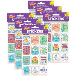 TREND Tear & Share Stickers Mindful Moments, 60 Per Pack, Set Of 6 Packs