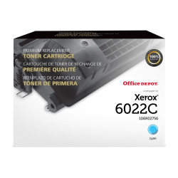 Office Depot® Remanufactured Cyan Toner Cartridge Replacement For Xerox® 6022, OD6022C