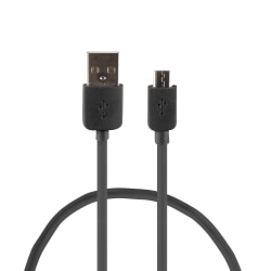 GoMovi Vivitar OD2006 USB A To Micro USB Cable, 6', Black