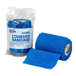 First Aid Only Self-Adhering Wrap, 3" x 24", Blue