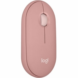 Logitech Pebble 2 M350s Mouse - Optical - Wireless - Bluetooth - Tonal Rose - 4000 dpi - Scroll Wheel - 3 Button(s) - Symmetrical