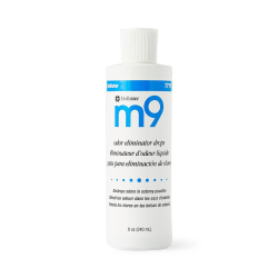 Medline M9 Ostomy Odor Eliminator Drops, Unscented, 8 Oz, Box of 6