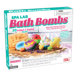 SmartLab Toys QPG Science Labs For Kids, Spa Lab Bath Bombs
