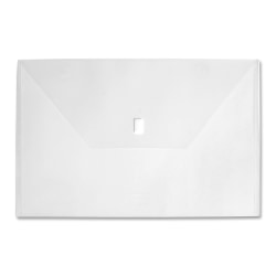LION Poly Project Folder, 11" X 17", Clear
