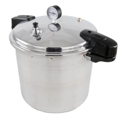 Nesco® 24-Quart Manual Pressure Canner, Silver