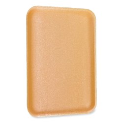 GEN Meat Trays, 2-3/4"H x 13-13/16"W x 9-1/4"D, Yellow, Pack Of 100 Trays