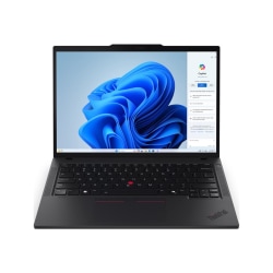 Lenovo ThinkPad T14 Gen 5 21MC000CUS 14" Notebook, WUXGA, 60 Hz, AMD Ryzen 7 PRO 8840U, 16 GB, 512 GB SSD, Black, Win 11 Pro