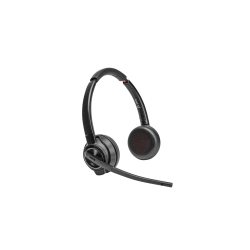 HP Poly Savi 8420 Office - Savi 8400 series - headset - on-ear - DECT / Bluetooth - wireless - active noise canceling - black