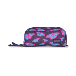 Jansport Perfect Pouch, 3"H x 9"W x 4"D, Flutter By Purple