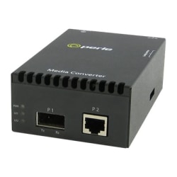 Perle S-10GT-XFPH - Fiber media converter - 10 GigE, 10Gb Fibre Channel - 10GBase-CX4, 10GBase-X, 10GBase-T - RJ-45 / XFP - up to 328 ft