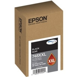 Epson DURABrite Pro 748 Original Extra High Yield Inkjet Ink Cartridge - Black - 1 Pack - 10000 Pages