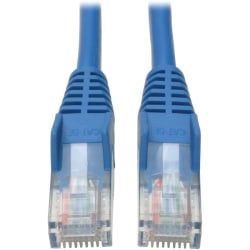 Eaton Tripp Lite Series Cat5e 350 MHz Snagless Molded (UTP) Ethernet Cable (RJ45 M/M), PoE - Blue, 40 ft. (12.19 m) - N001040BL