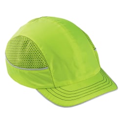 Ergodyne Skullerz® 8950 Bump Cap, Short Brim, Lime