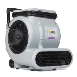 ProTeam ProBlitz XP 3-Speed AirMover With Telescoping Handle And Daisy Chain, 19-1/2"H x 20"W x 16-1/2"D, Gray/Purple